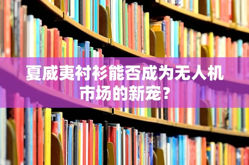 夏威夷衬衫能否成为无人机市场的新宠？