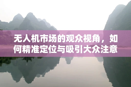 无人机市场的观众视角，如何精准定位与吸引大众注意力？