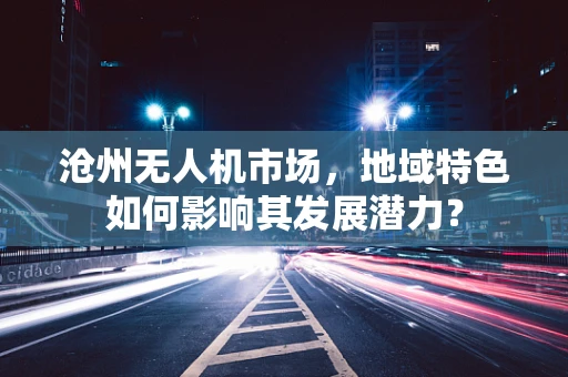 沧州无人机市场，地域特色如何影响其发展潜力？