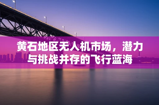 黄石地区无人机市场，潜力与挑战并存的飞行蓝海