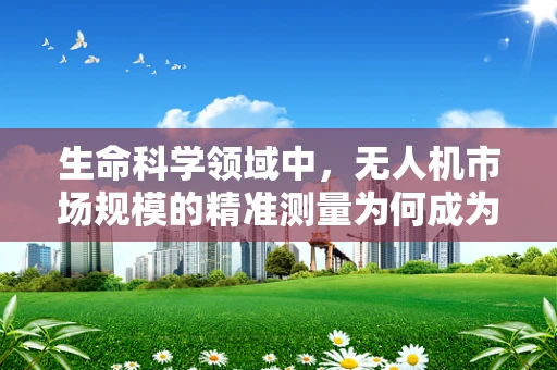 生命科学领域中，无人机市场规模的精准测量为何成为挑战？