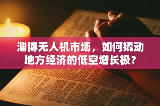 淄博无人机市场，如何撬动地方经济的低空增长极？