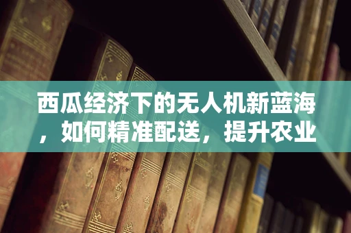 西瓜经济下的无人机新蓝海，如何精准配送，提升农业效率？