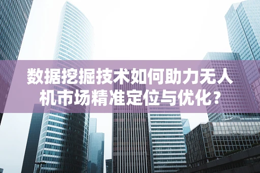 数据挖掘技术如何助力无人机市场精准定位与优化？