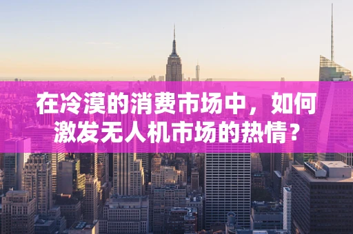 在冷漠的消费市场中，如何激发无人机市场的热情？