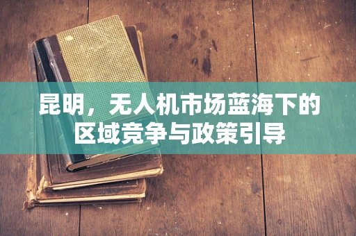 昆明，无人机市场蓝海下的区域竞争与政策引导