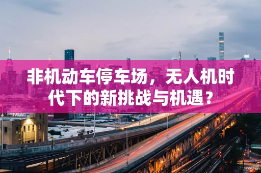 非机动车停车场，无人机时代下的新挑战与机遇？