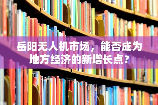 岳阳无人机市场，能否成为地方经济的新增长点？