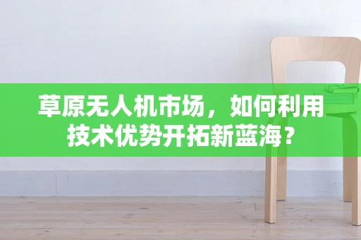 草原无人机市场，如何利用技术优势开拓新蓝海？