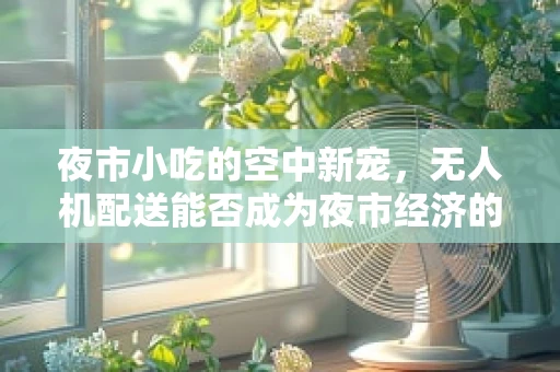 夜市小吃的空中新宠，无人机配送能否成为夜市经济的新增长点？