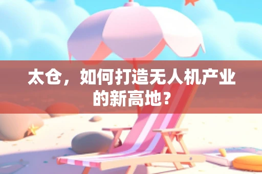 太仓，如何打造无人机产业的新高地？
