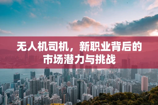 无人机司机，新职业背后的市场潜力与挑战