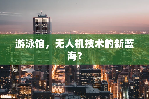 游泳馆，无人机技术的新蓝海？