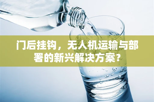 门后挂钩，无人机运输与部署的新兴解决方案？
