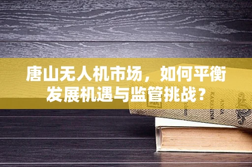 唐山无人机市场，如何平衡发展机遇与监管挑战？