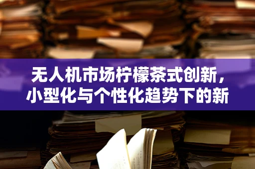 无人机市场柠檬茶式创新，小型化与个性化趋势下的新机遇？
