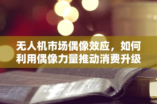 无人机市场偶像效应，如何利用偶像力量推动消费升级？