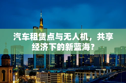 汽车租赁点与无人机，共享经济下的新蓝海？