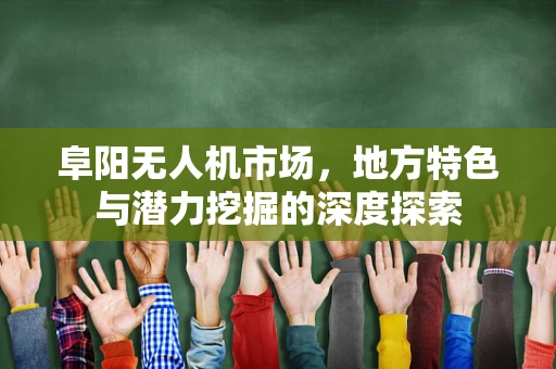 阜阳无人机市场，地方特色与潜力挖掘的深度探索