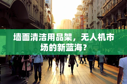墙面清洁用品架，无人机市场的新蓝海？