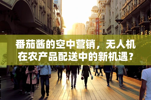 番茄酱的空中营销，无人机在农产品配送中的新机遇？