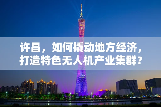 许昌，如何撬动地方经济，打造特色无人机产业集群？