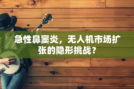 急性鼻窦炎，无人机市场扩张的隐形挑战？