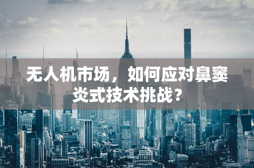 无人机市场，如何应对鼻窦炎式技术挑战？
