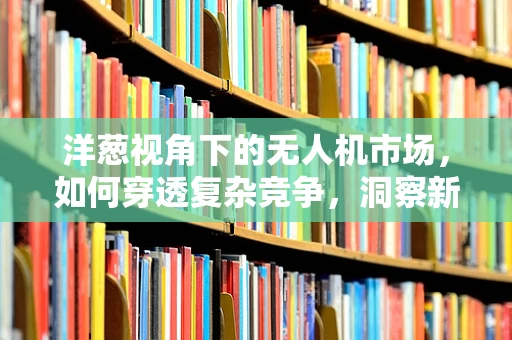 洋葱视角下的无人机市场，如何穿透复杂竞争，洞察新机遇？