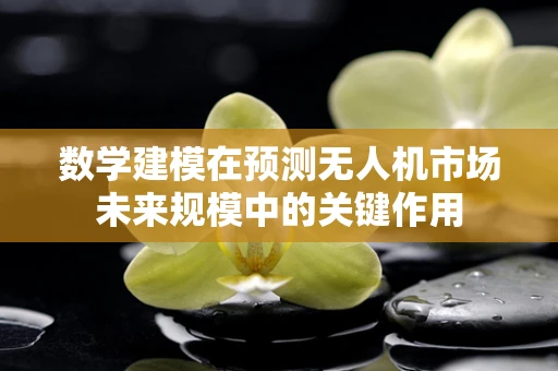 数学建模在预测无人机市场未来规模中的关键作用