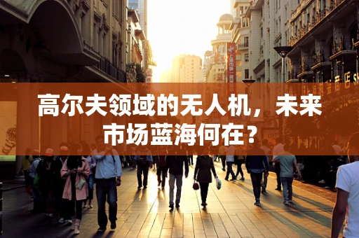 高尔夫领域的无人机，未来市场蓝海何在？