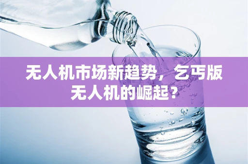 无人机市场新趋势，乞丐版无人机的崛起？