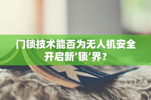 门锁技术能否为无人机安全开启新‘锁’界？