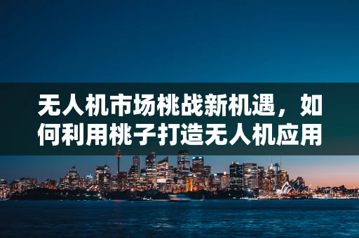 无人机市场桃战新机遇，如何利用桃子打造无人机应用新场景？