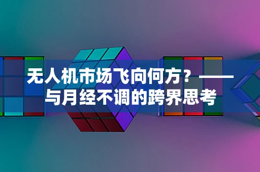 无人机市场飞向何方？——与月经不调的跨界思考