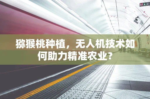 猕猴桃种植，无人机技术如何助力精准农业？