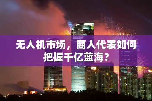 无人机市场，商人代表如何把握千亿蓝海？