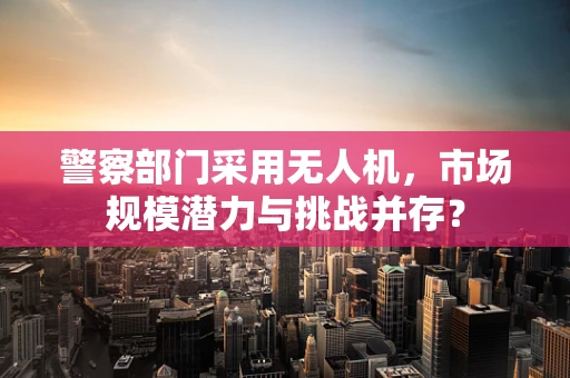 警察部门采用无人机，市场规模潜力与挑战并存？