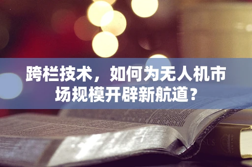跨栏技术，如何为无人机市场规模开辟新航道？