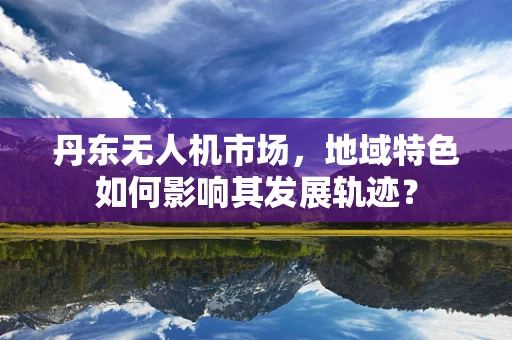 丹东无人机市场，地域特色如何影响其发展轨迹？