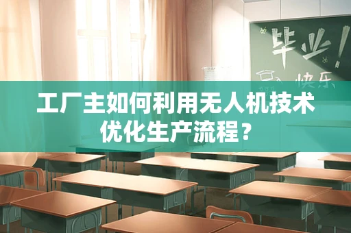 工厂主如何利用无人机技术优化生产流程？