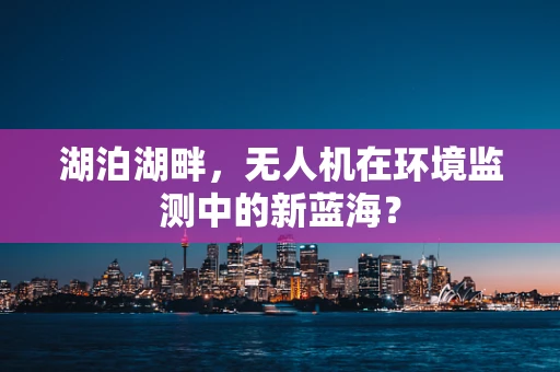 湖泊湖畔，无人机在环境监测中的新蓝海？