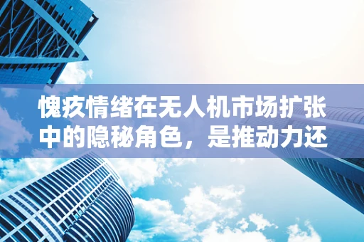 愧疚情绪在无人机市场扩张中的隐秘角色，是推动力还是绊脚石？
