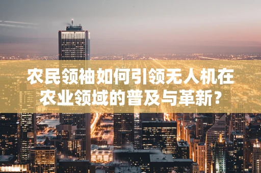 农民领袖如何引领无人机在农业领域的普及与革新？