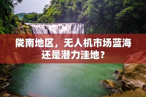 陇南地区，无人机市场蓝海还是潜力洼地？