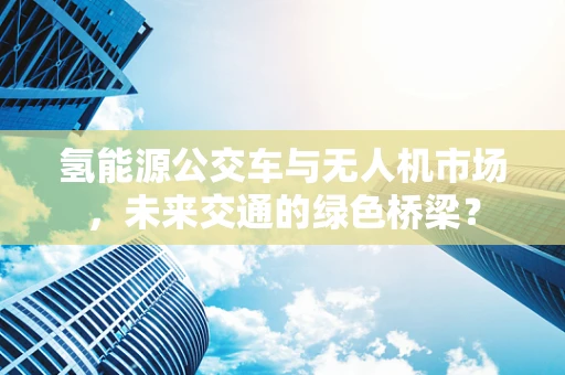 氢能源公交车与无人机市场，未来交通的绿色桥梁？