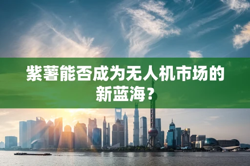 紫薯能否成为无人机市场的新蓝海？