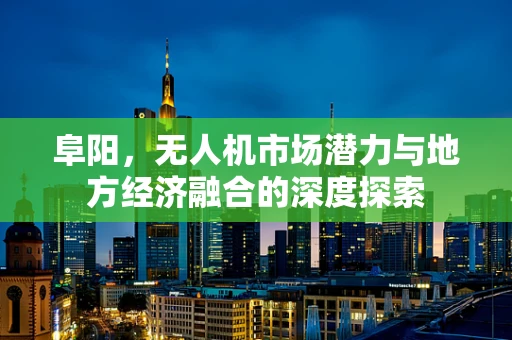阜阳，无人机市场潜力与地方经济融合的深度探索