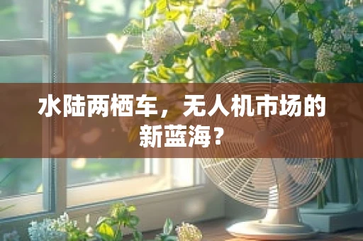水陆两栖车，无人机市场的新蓝海？