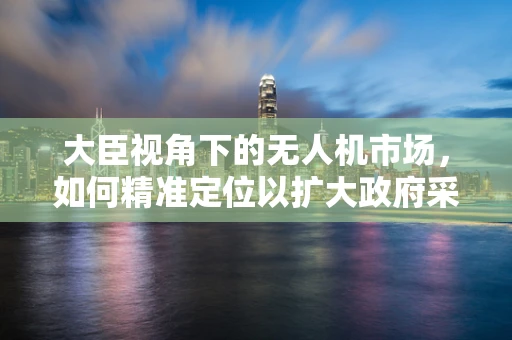 大臣视角下的无人机市场，如何精准定位以扩大政府采购规模？